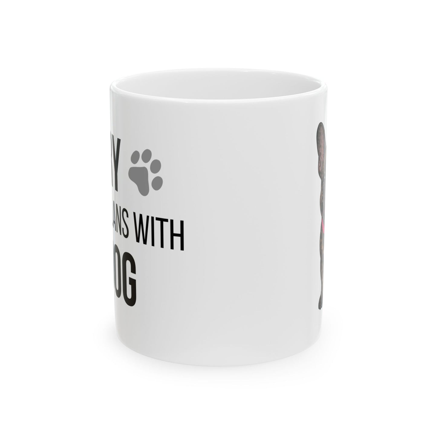 Personalized Pet Mug with Custom 2D Illustration (11 oz)