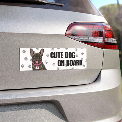 Personalized Pet Car Magnet  (10" x 3" Rectangle)