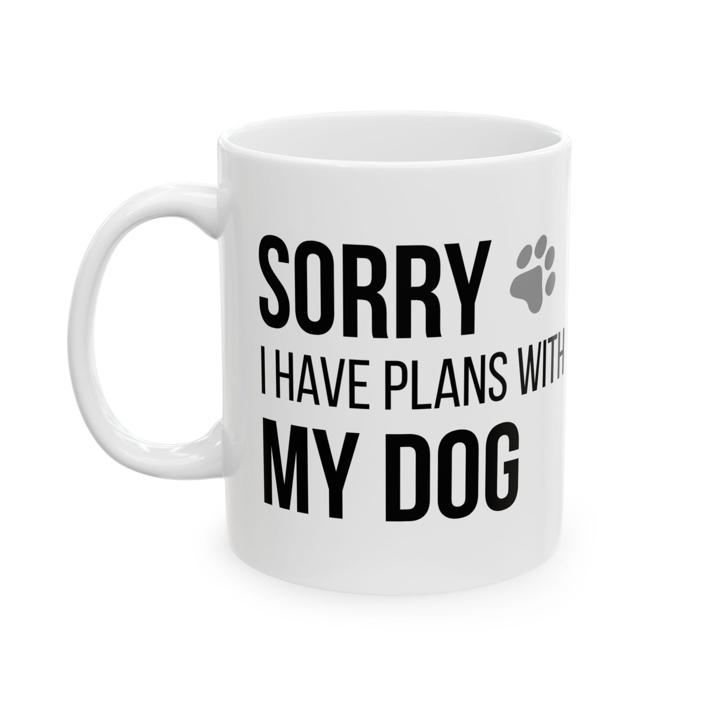 Personalized Pet Mug with Custom 2D Illustration (11 oz)