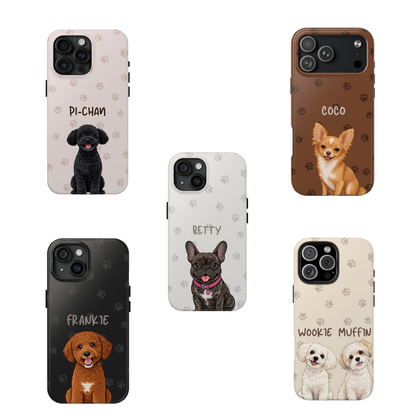 Premium Custom Pet Portrait Phone Case